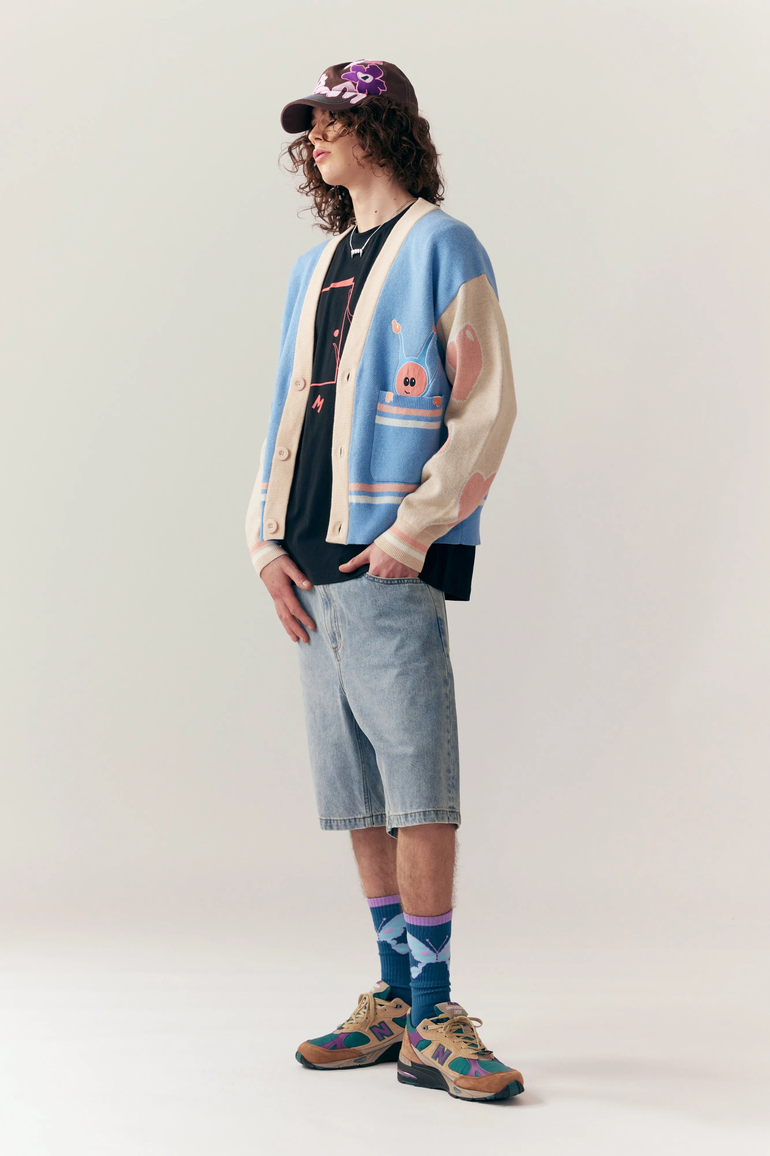 MARPI VARSITY KNIT CARDIGAN