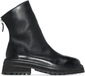 Marsèll leather ankle boots Black