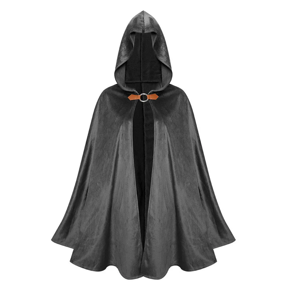 medieval  Retro Cloak Cosplay Costume Outfits Halloween Carnival Suit