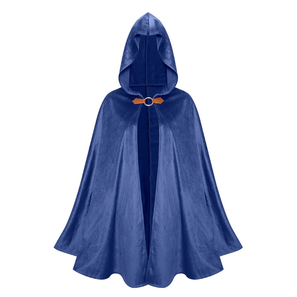 medieval  Retro Cloak Cosplay Costume Outfits Halloween Carnival Suit