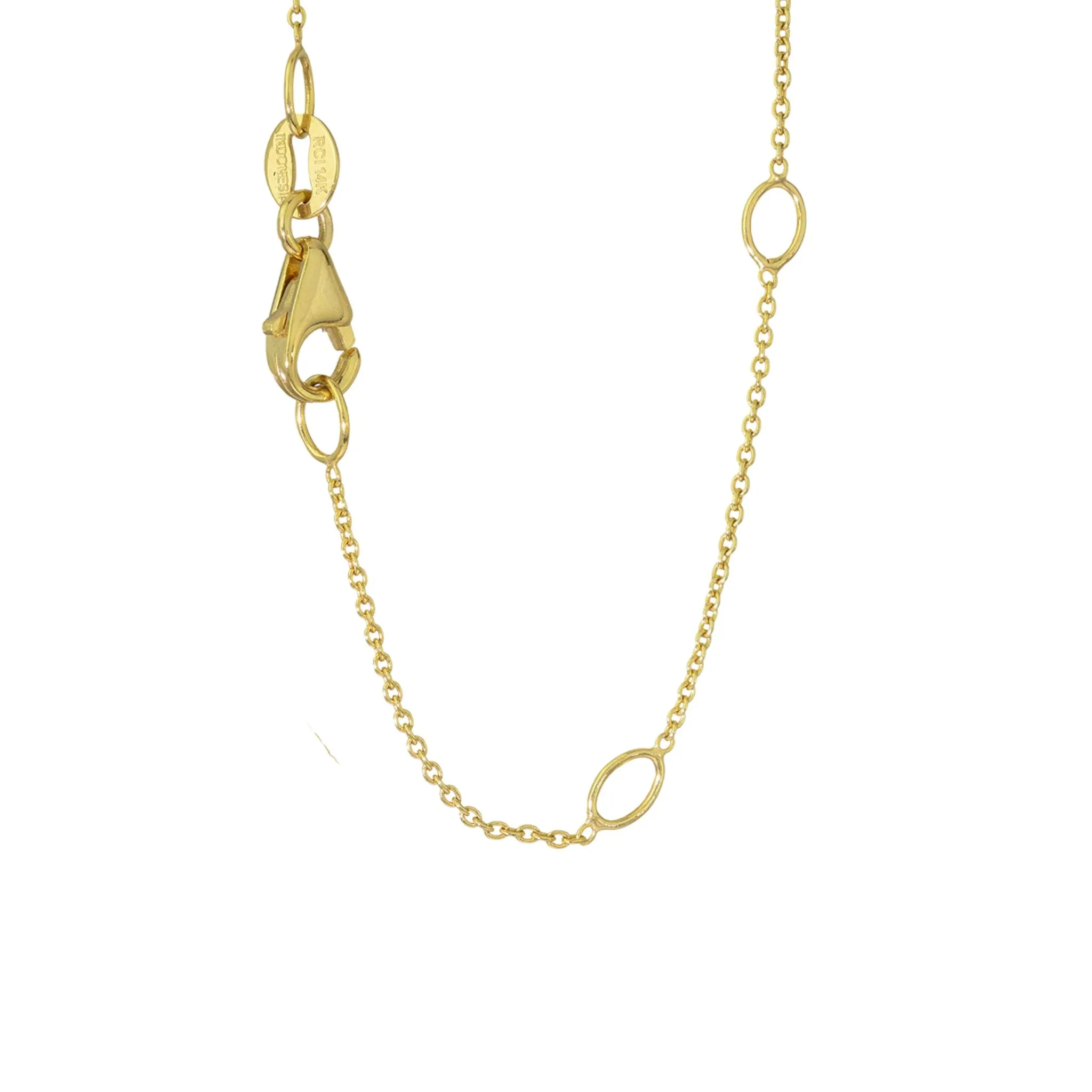 Mini Mountain Necklace - 14K Gold