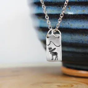 Moose Necklace