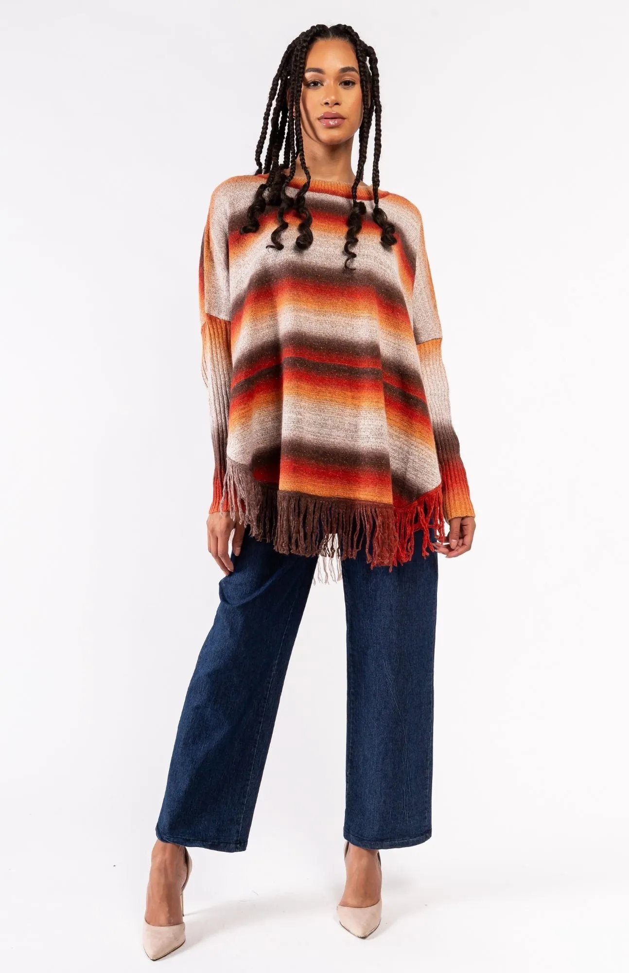 Muche et Muchette - Soph Fringed Poncho