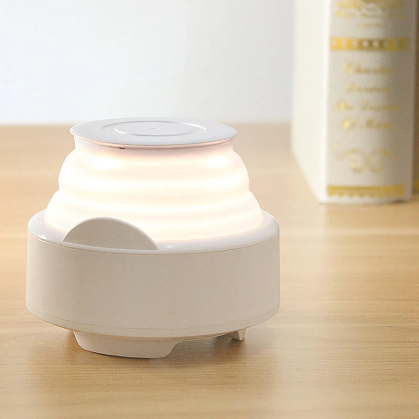 Night Light Bluetooth Speaker with Wireless Charging Pad