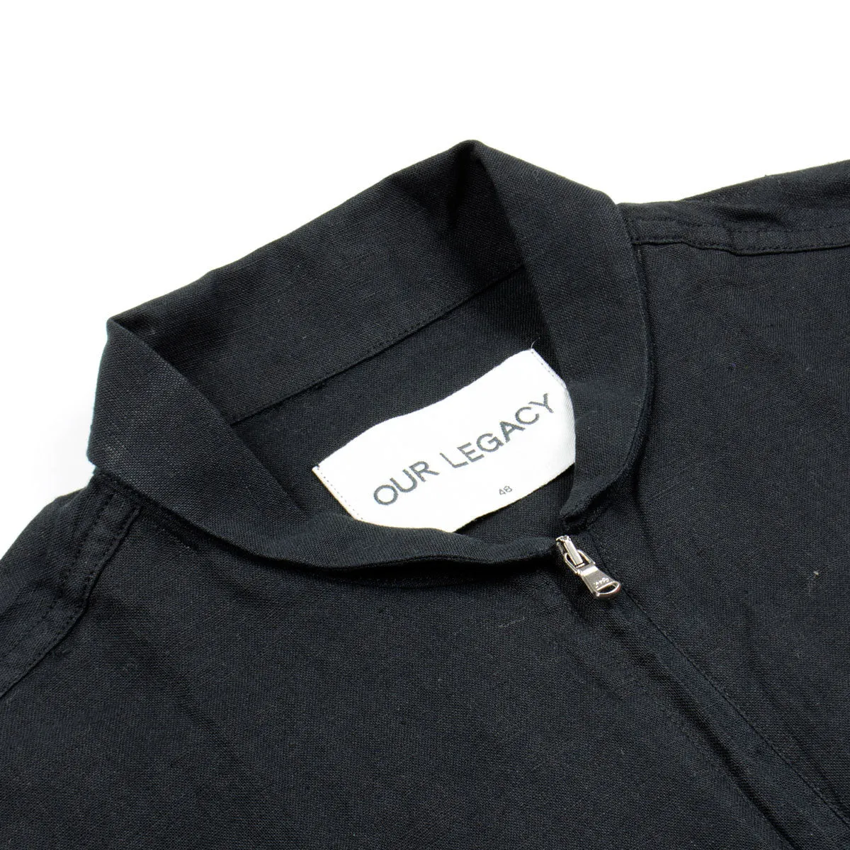 Our Legacy - Shawl Zip Shirt - Black