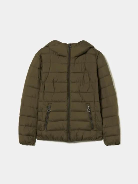 Padded jacket with hood