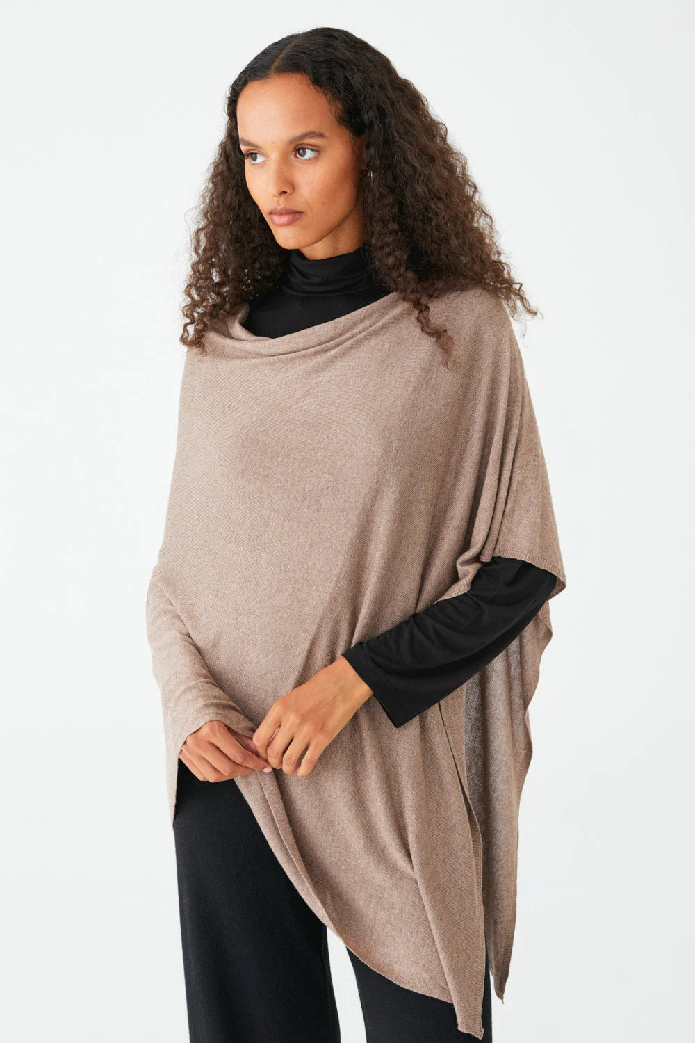 PETRINA PONCHO BRNT