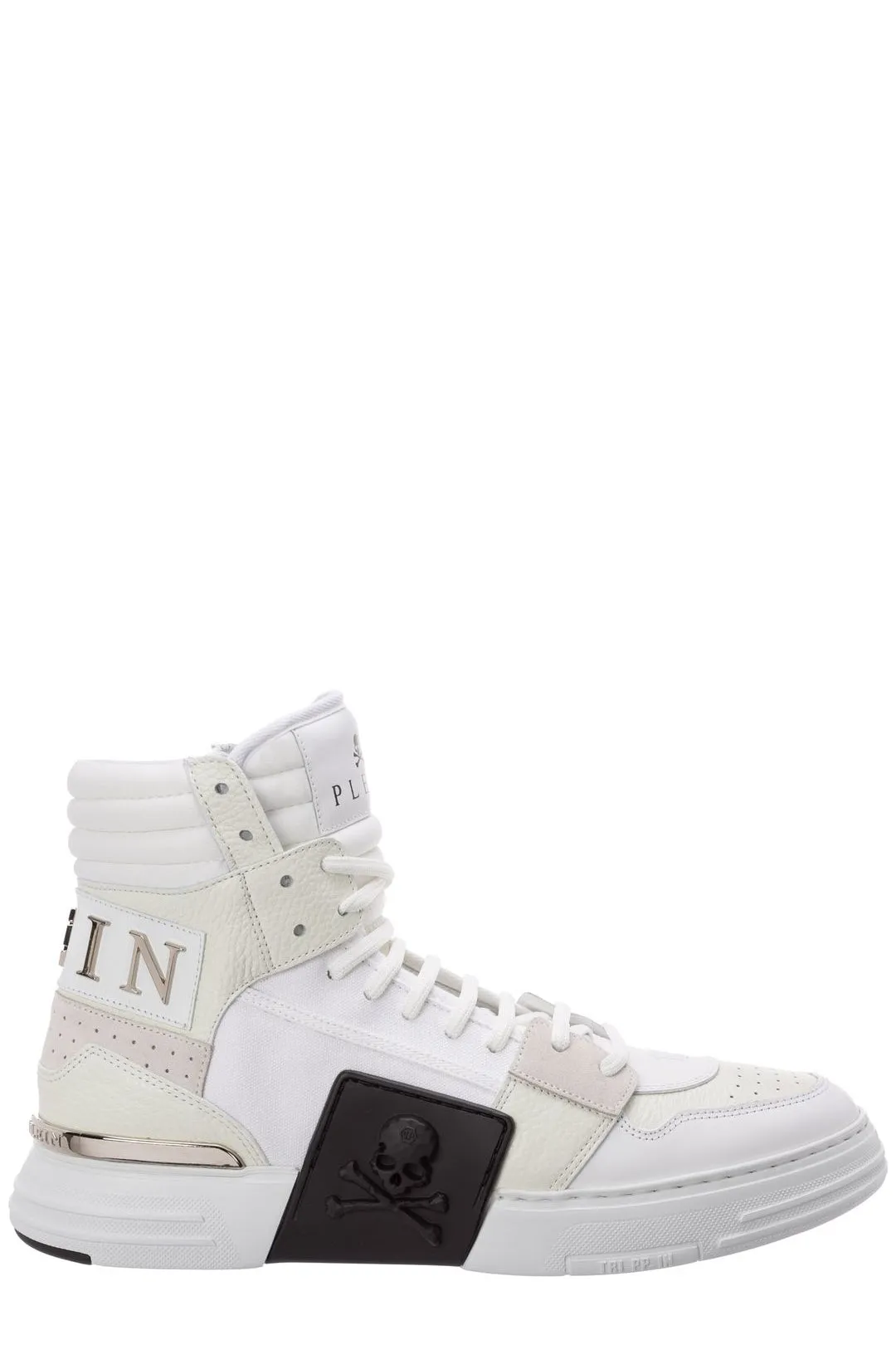 Philipp Plein Phantom Kick$ High-Top Sneakers