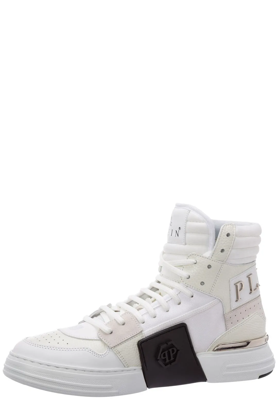 Philipp Plein Phantom Kick$ High-Top Sneakers