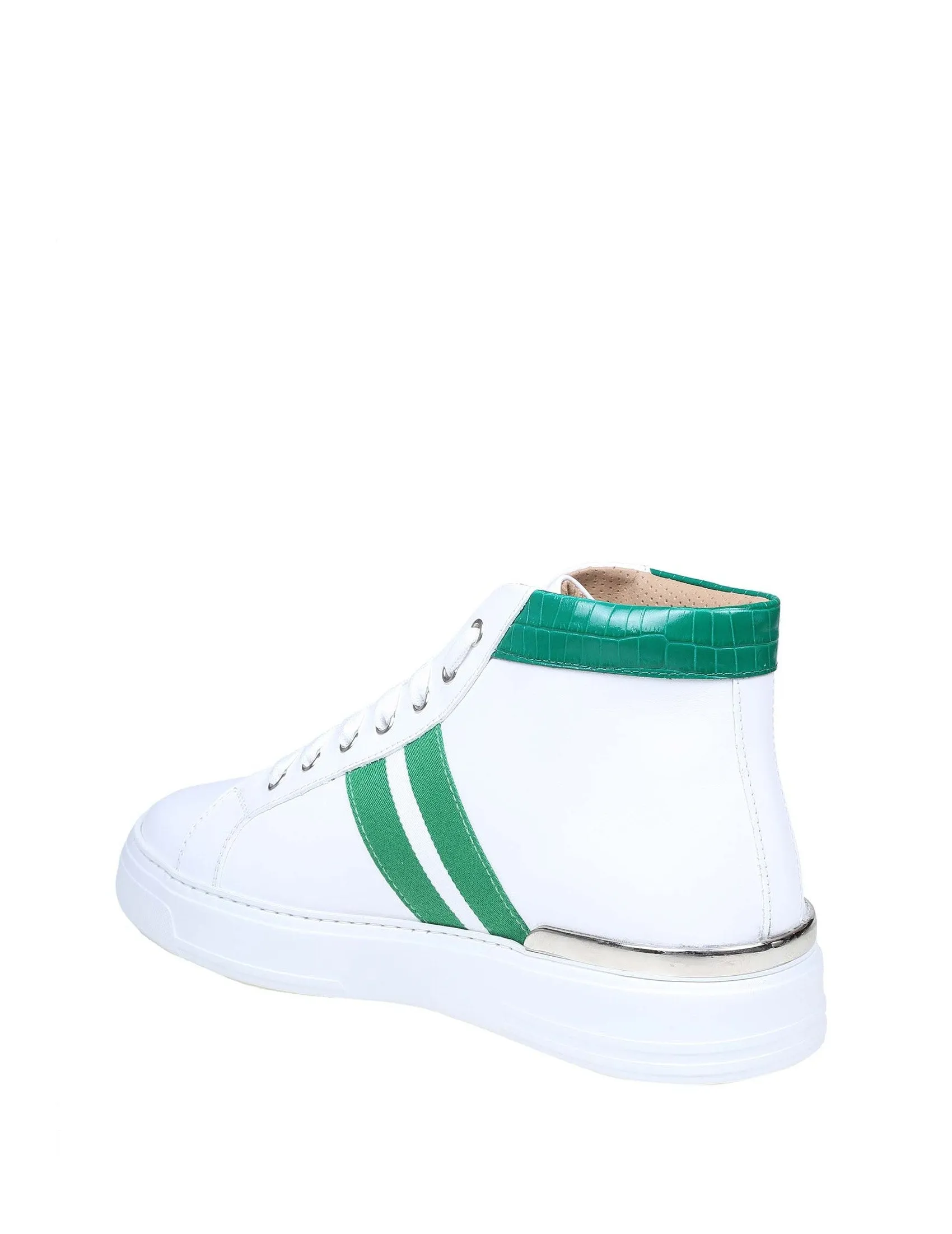 Philipp Plein Stripe Detailed High-Top Sneakers