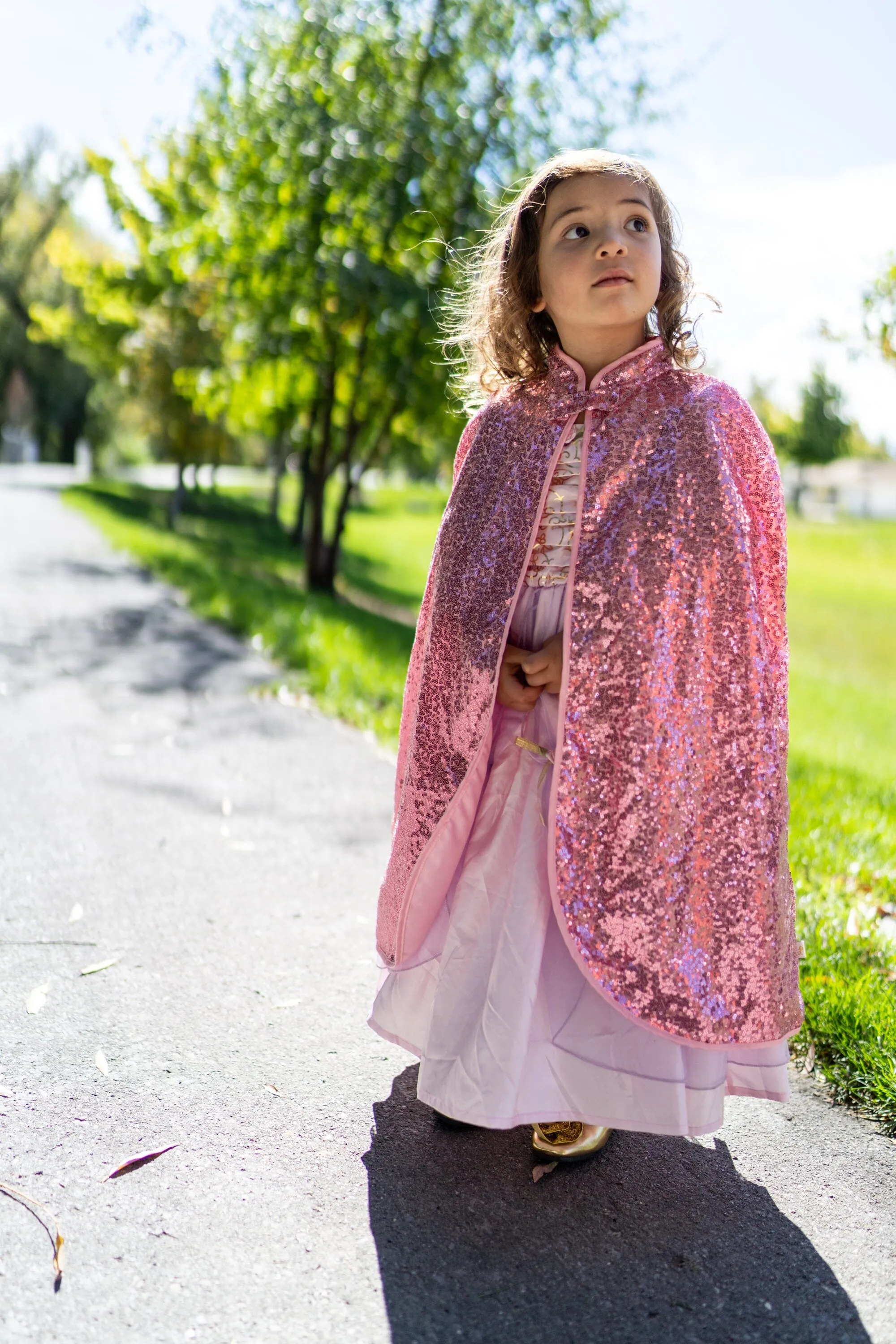 Pink Shimmer Cloak