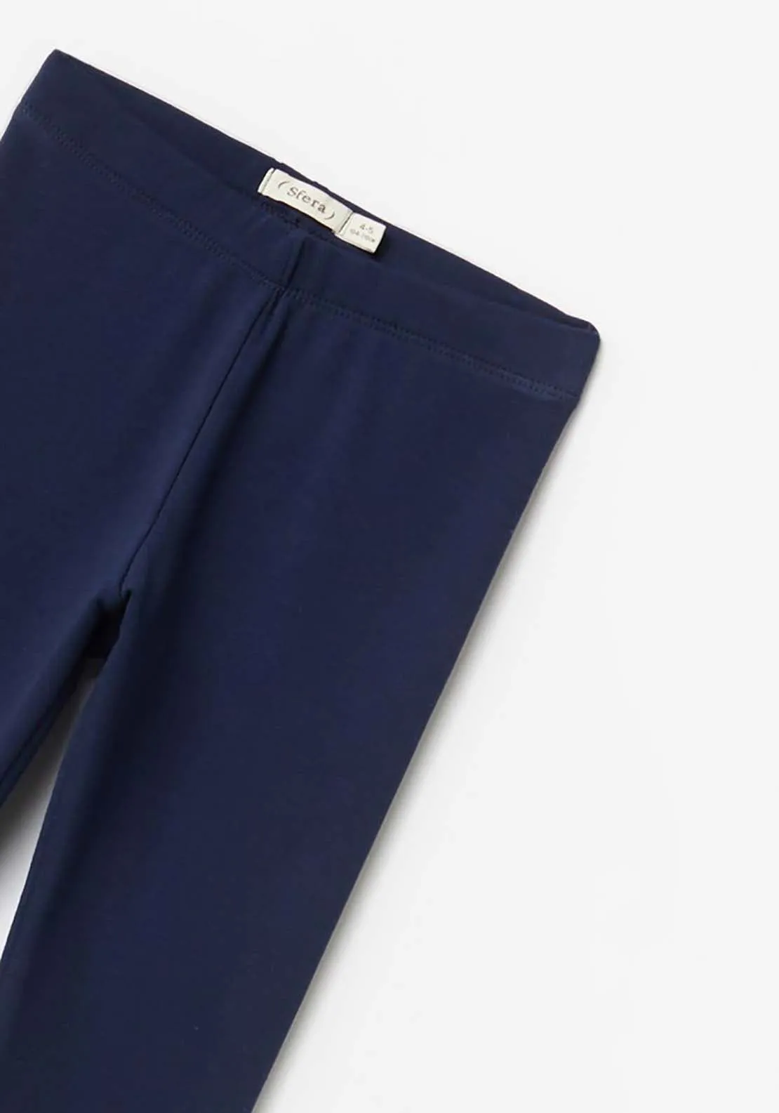 Plain Leggings - Navy / Blue