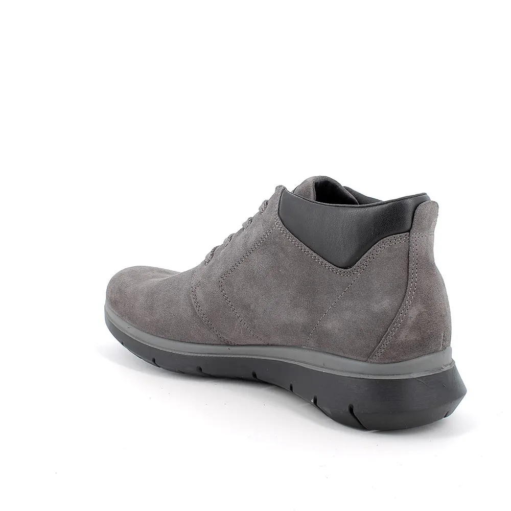 POLACCHINA IGI&CO UOMO GORO-TEX IN PELLE GRIGIO SCURO 4616311