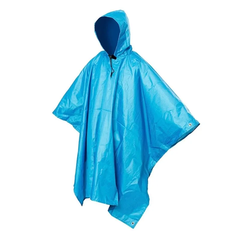 Poncho 3 en 1 imperméable en nylon ripstop Raincoat