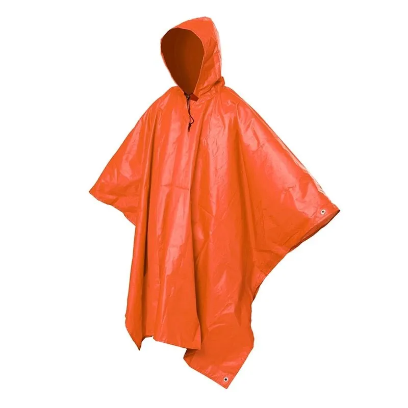 Poncho 3 en 1 imperméable en nylon ripstop Raincoat