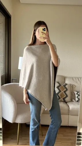 Poncho BEIGE