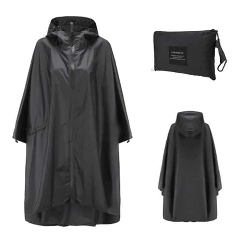 Poncho imperméable / veste de pluie de randonnée en plein air Kmooliistory - Rain Poncho