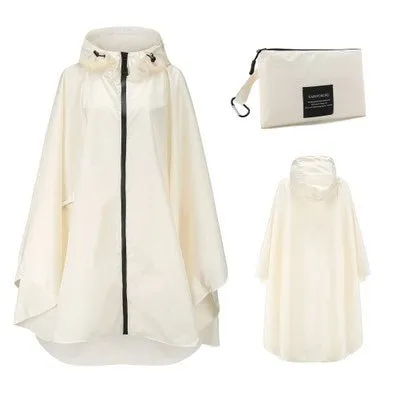 Poncho imperméable / veste de pluie de randonnée en plein air Kmooliistory - Rain Poncho