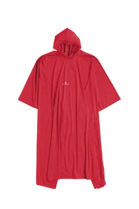 PONCHO  red