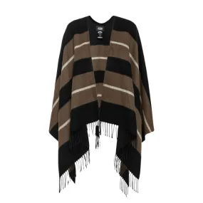 PONCHO STOLA RIGA Donna Var Unica