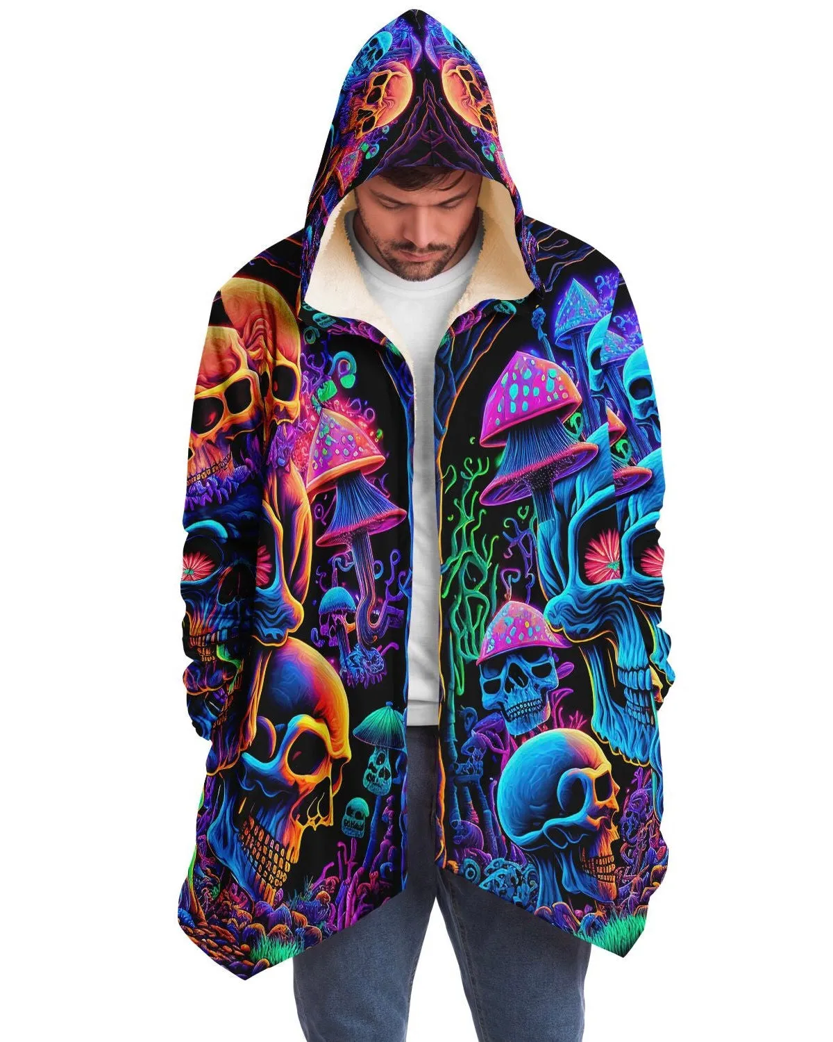 Psychedelic Skull Sanctuary Cloak