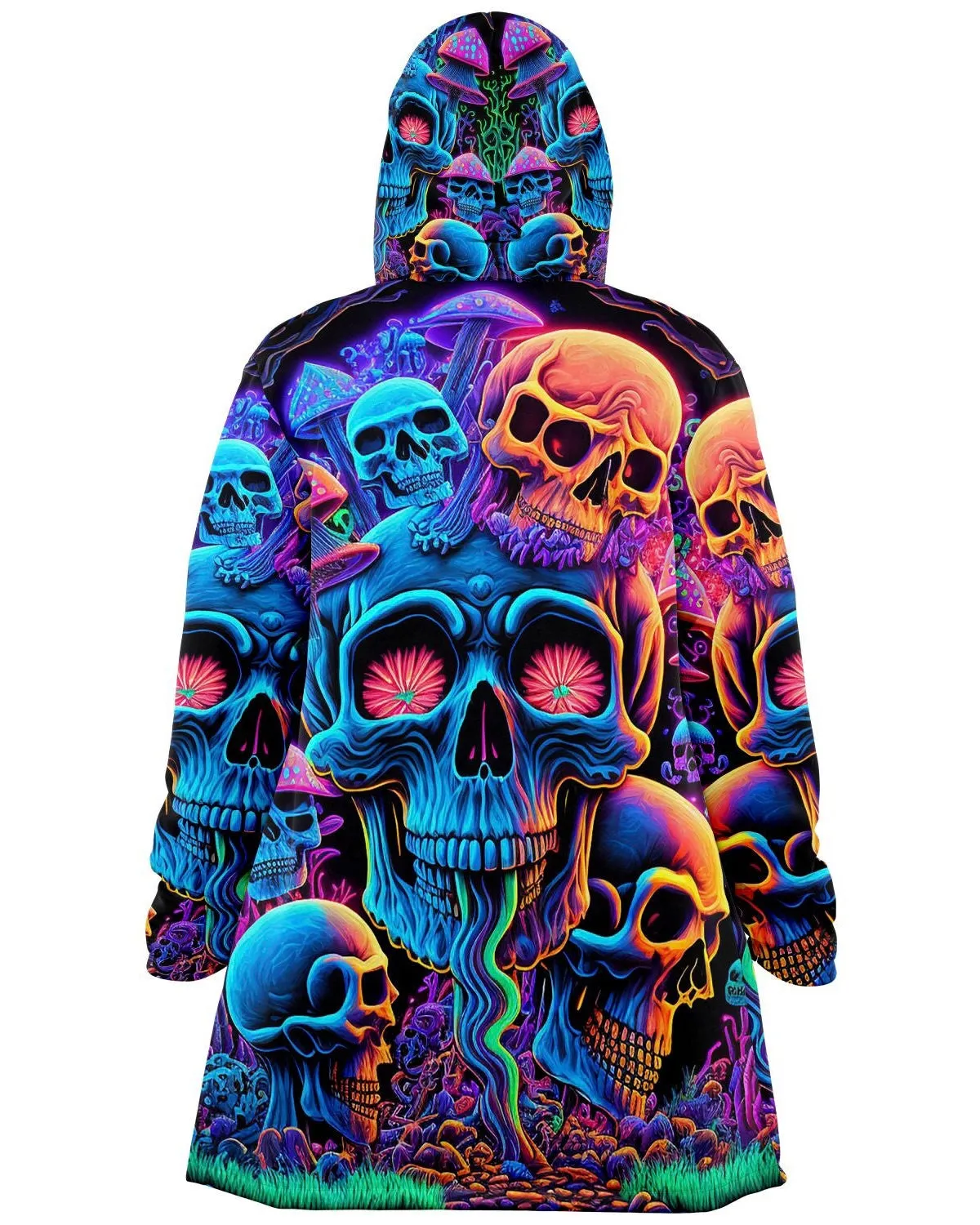 Psychedelic Skull Sanctuary Cloak