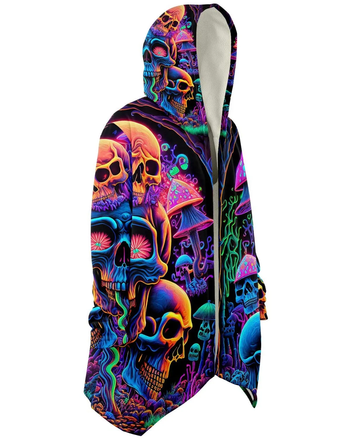 Psychedelic Skull Sanctuary Cloak