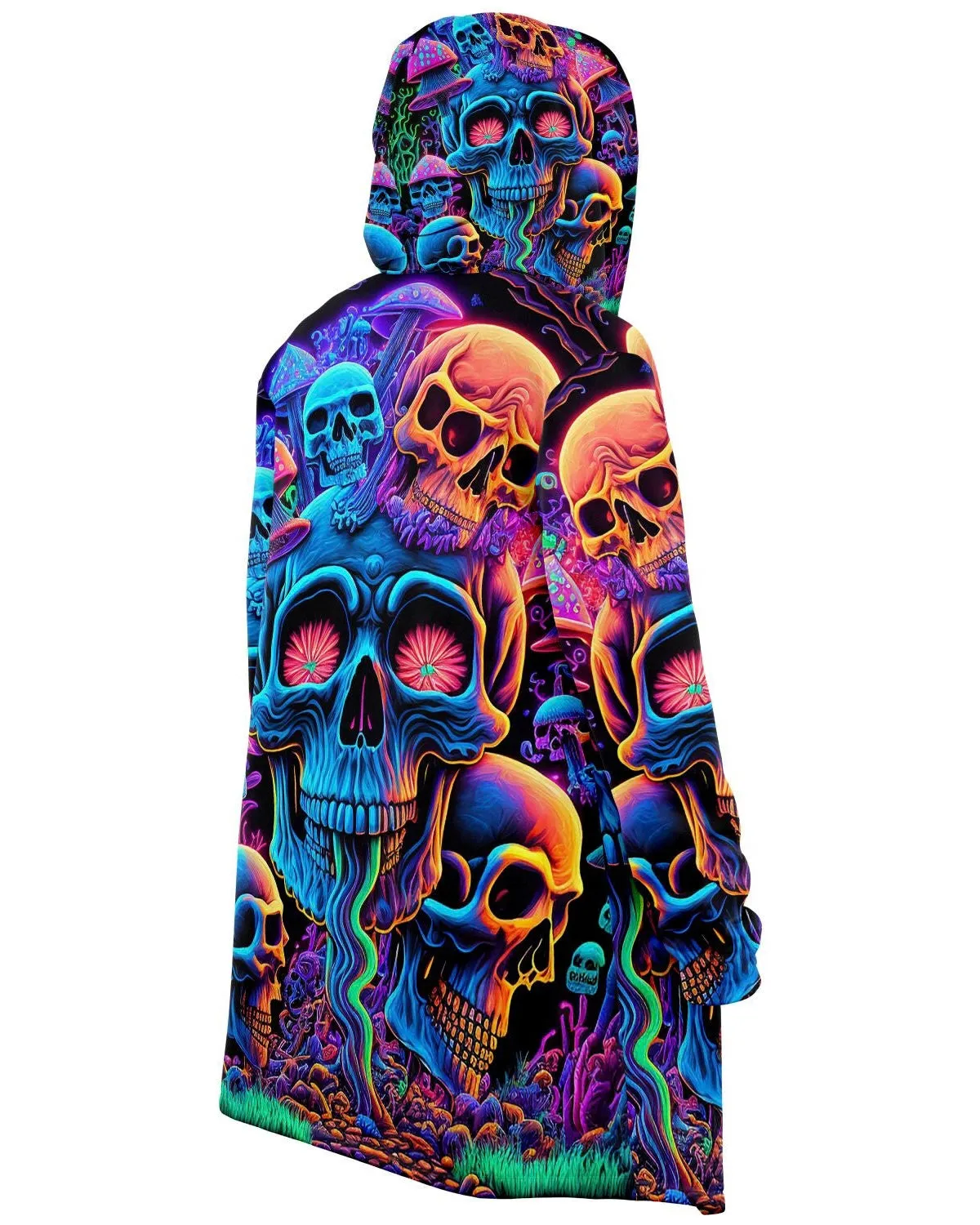 Psychedelic Skull Sanctuary Cloak