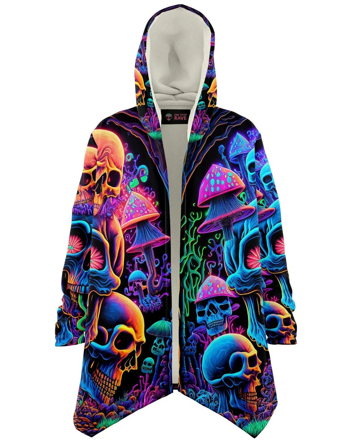 Psychedelic Skull Sanctuary Cloak