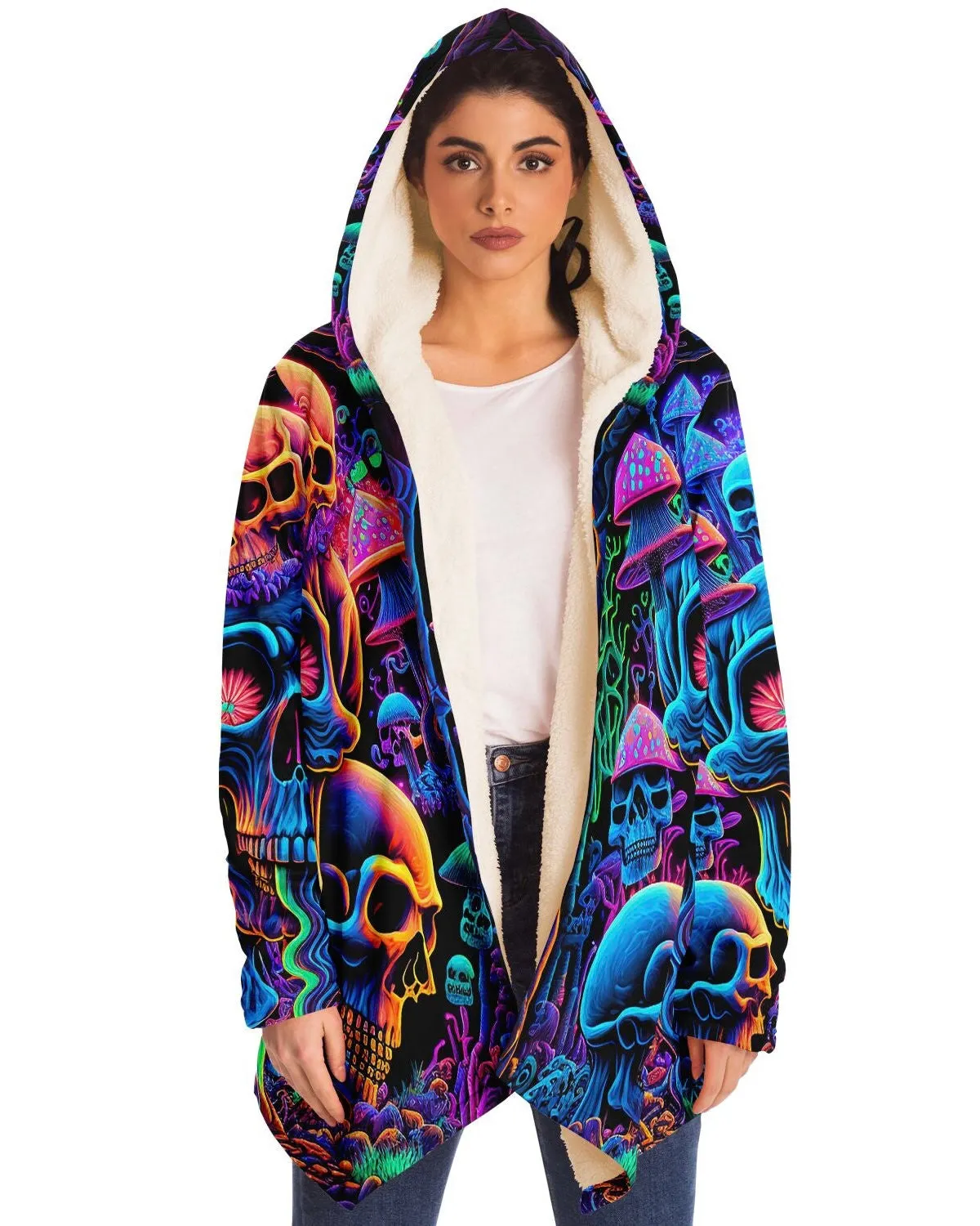 Psychedelic Skull Sanctuary Cloak