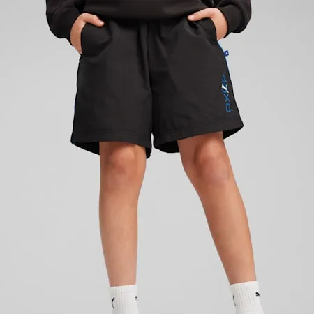 PUMA x PLAYSTATION Shorts - Youth 8-16 years | PUMA Black | PUMA SHOP ALL PUMA | PUMA 