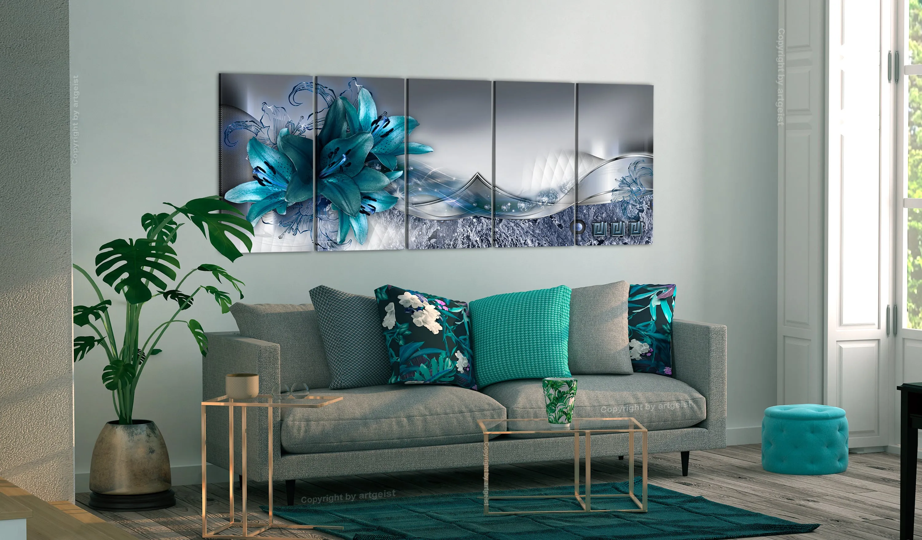 Quadro Arctic Lilies