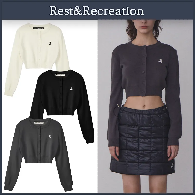 Rest & Recreation  |Street Style Logo Cardigans