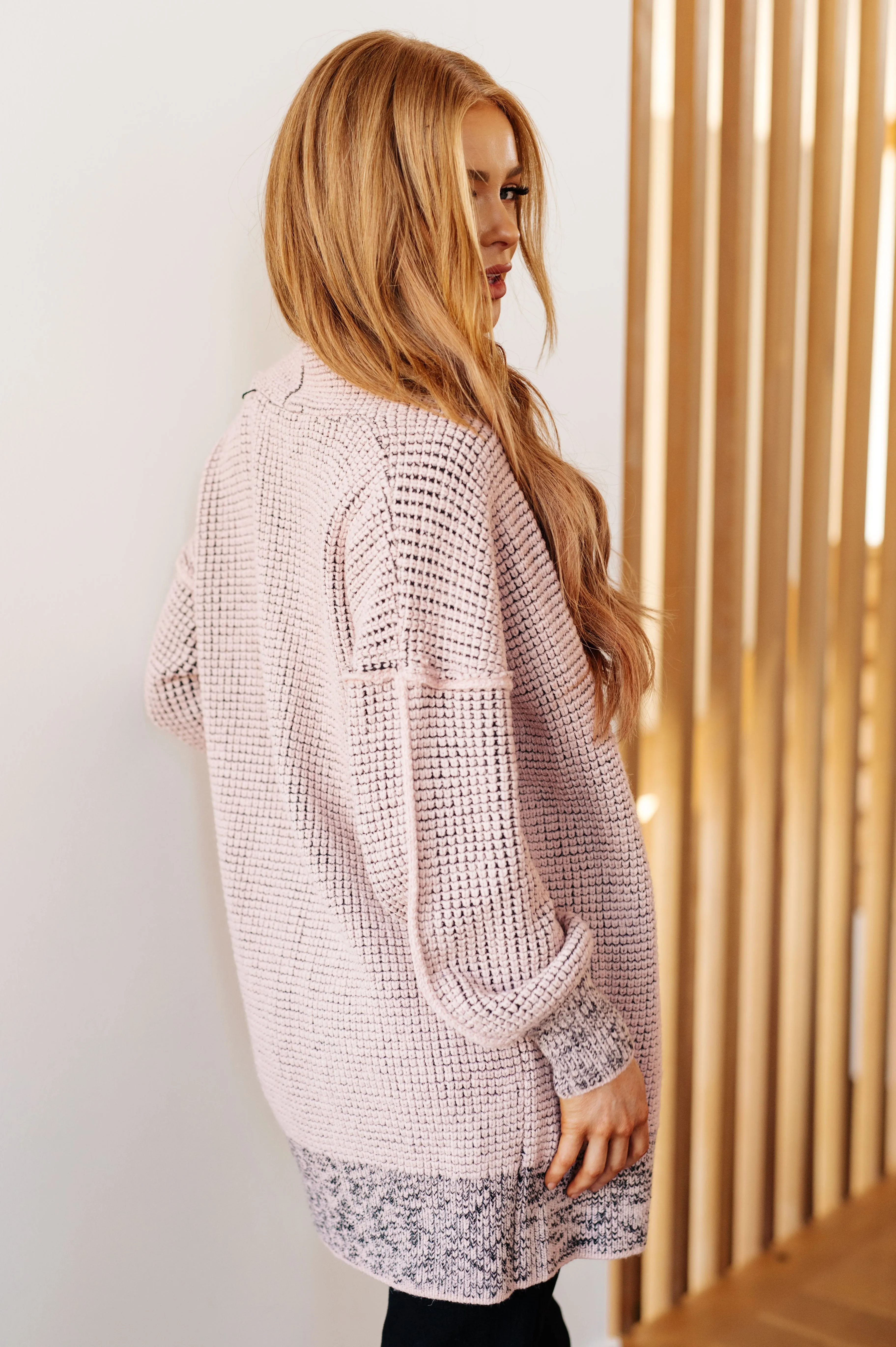 Riley Cardigan in Mauve