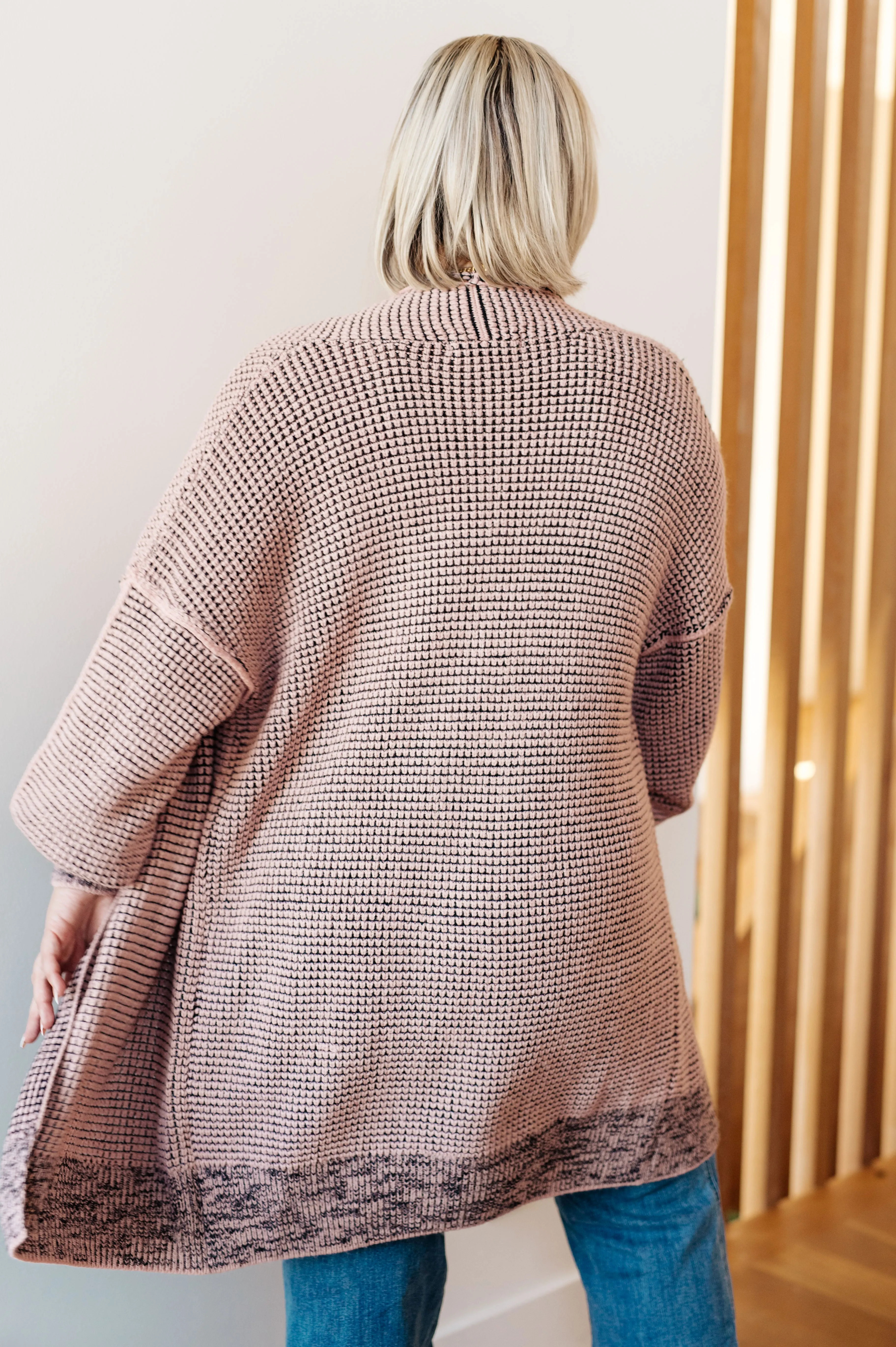 Riley Cardigan in Mauve