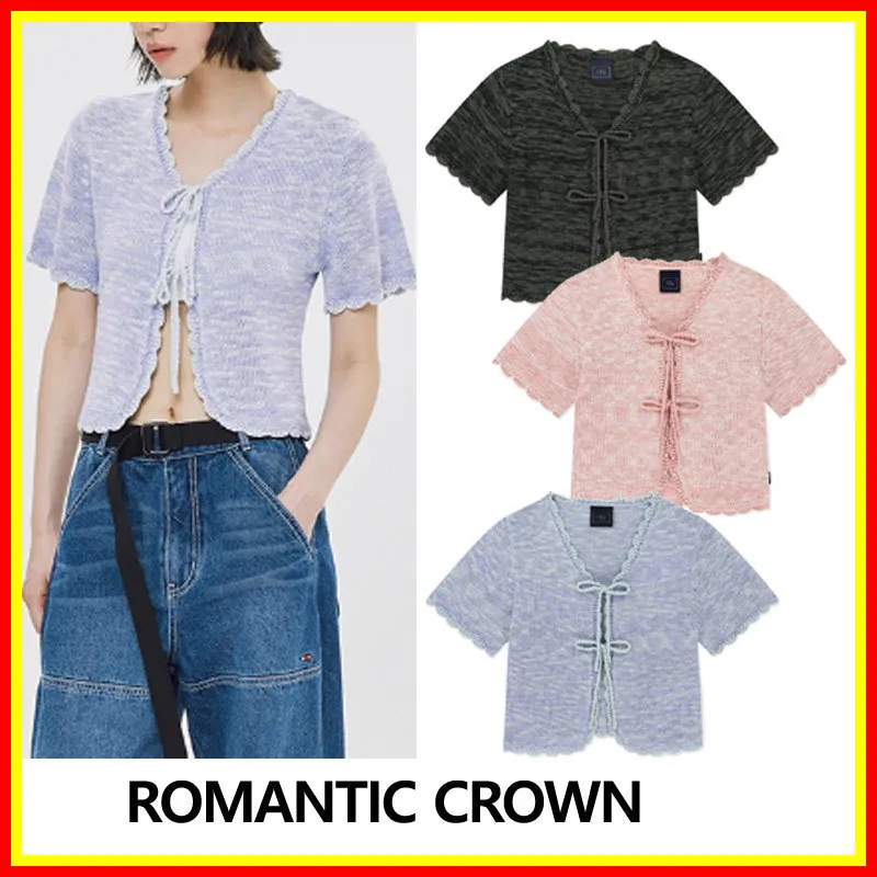 ROMANTIC CROWN  |Street Style Short Sleeves Cardigans