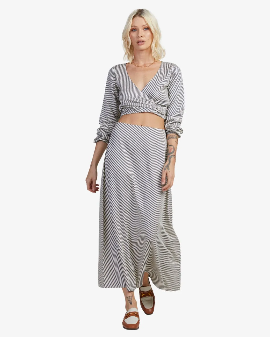 RVCA Eclipse June Maxi Skirt