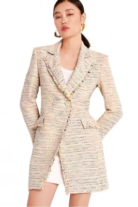 Sandy Tweed Blazer    