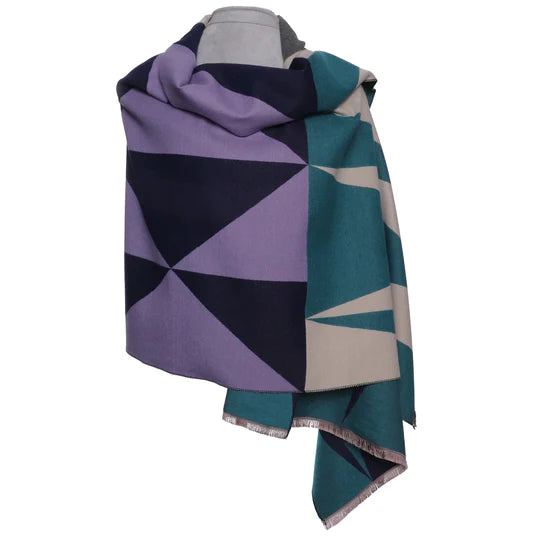 Shawl Fall - Winter Geo