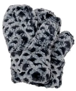 Snow Owl Luxury Faux Fur Mittens