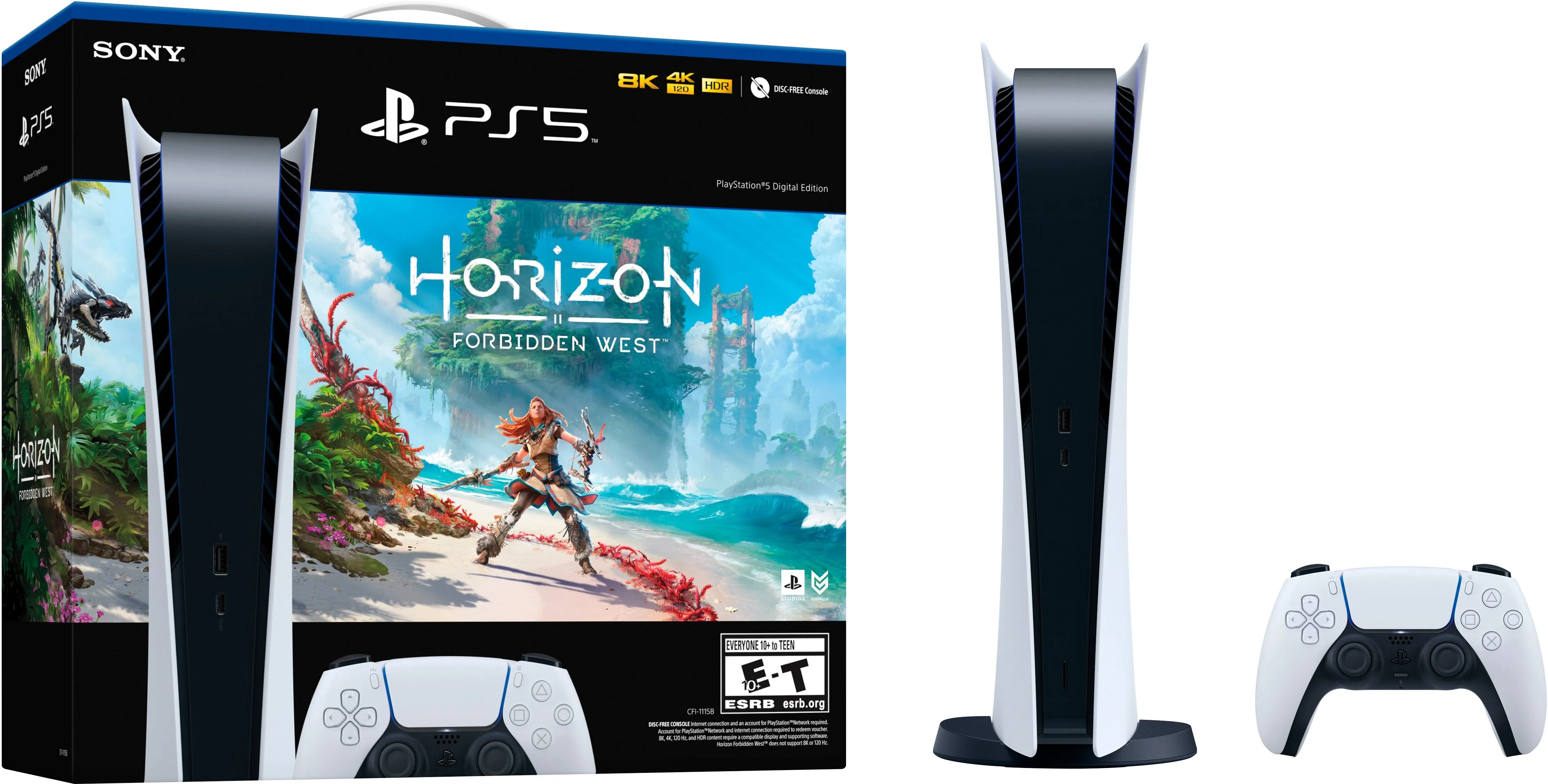 Sony PlayStation 5 Digital Console Horizon Forbidden West Bundle