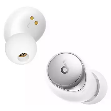 Soundcore A40 Wireless Bluetooth Noise-Cancelling Earbuds - White | Kaleidoscope