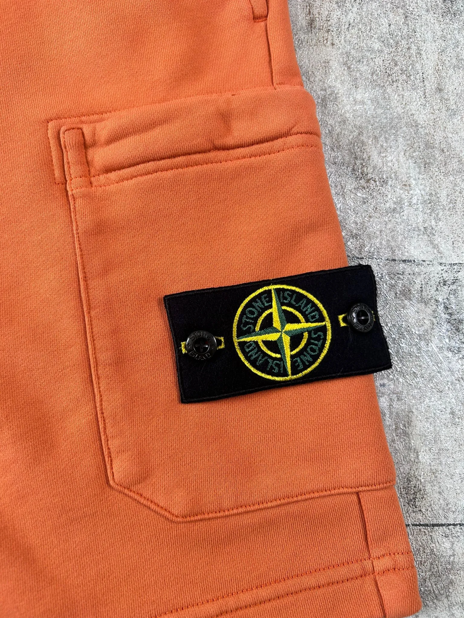 STONE ISLAND FLEECE SHORTS