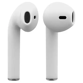 Streetz True Wireless Stereo Semi-In-Ear Earbuds With A 300Mah Charging Case - White | Kaleidoscope