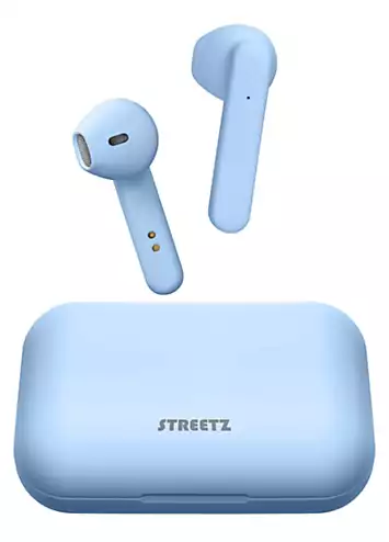 Streetz TWS-107 True Wireless Earbuds Matte - Blue | Kaleidoscope