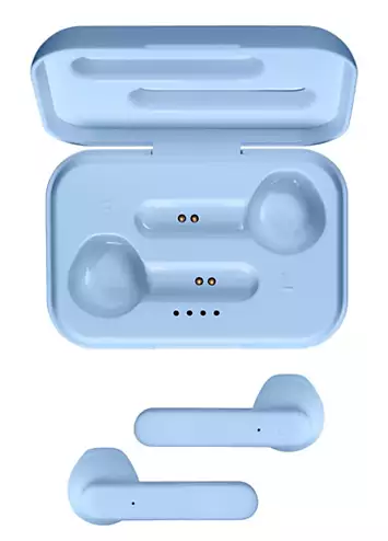 Streetz TWS-107 True Wireless Earbuds Matte - Blue | Kaleidoscope