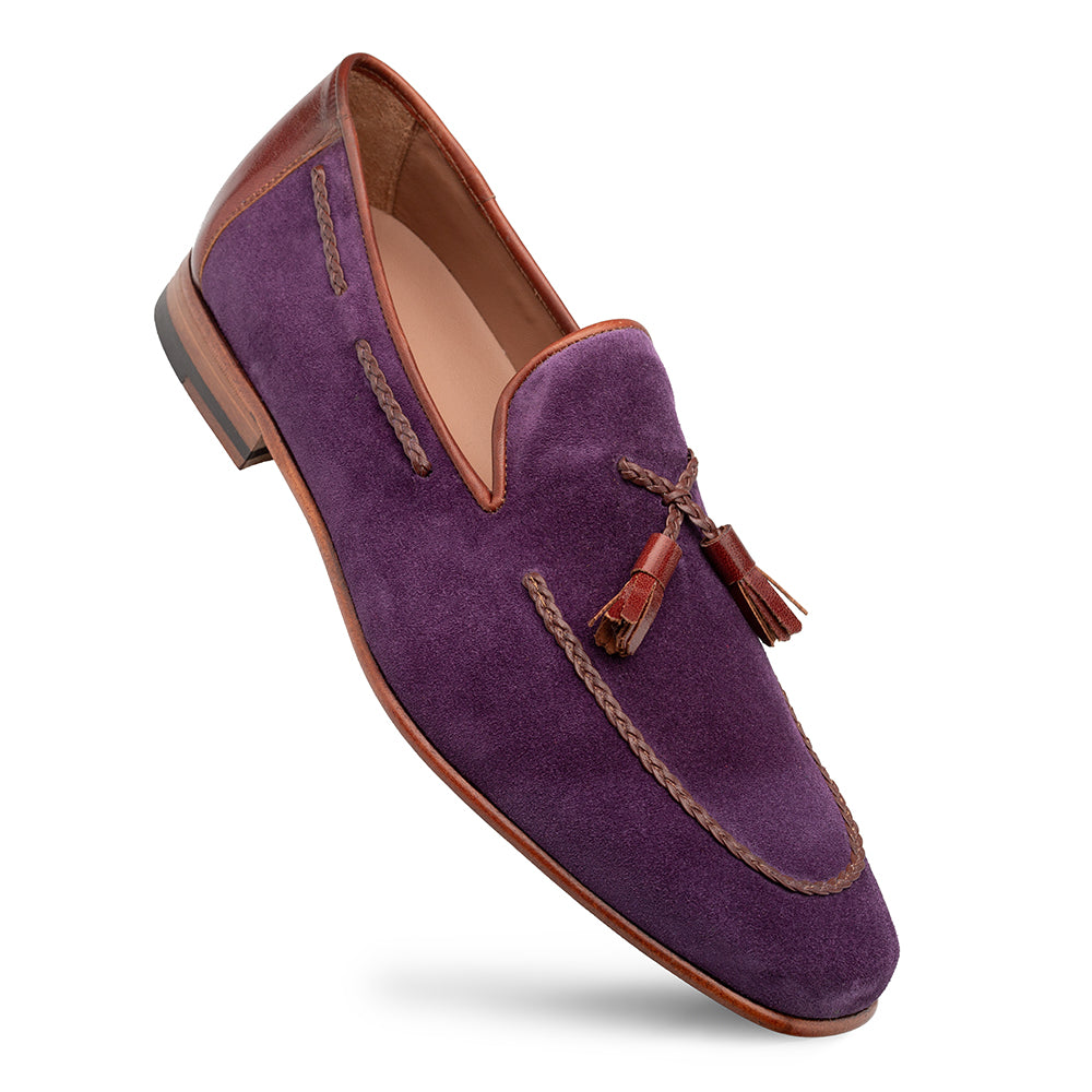 Suede Tassel Slip On