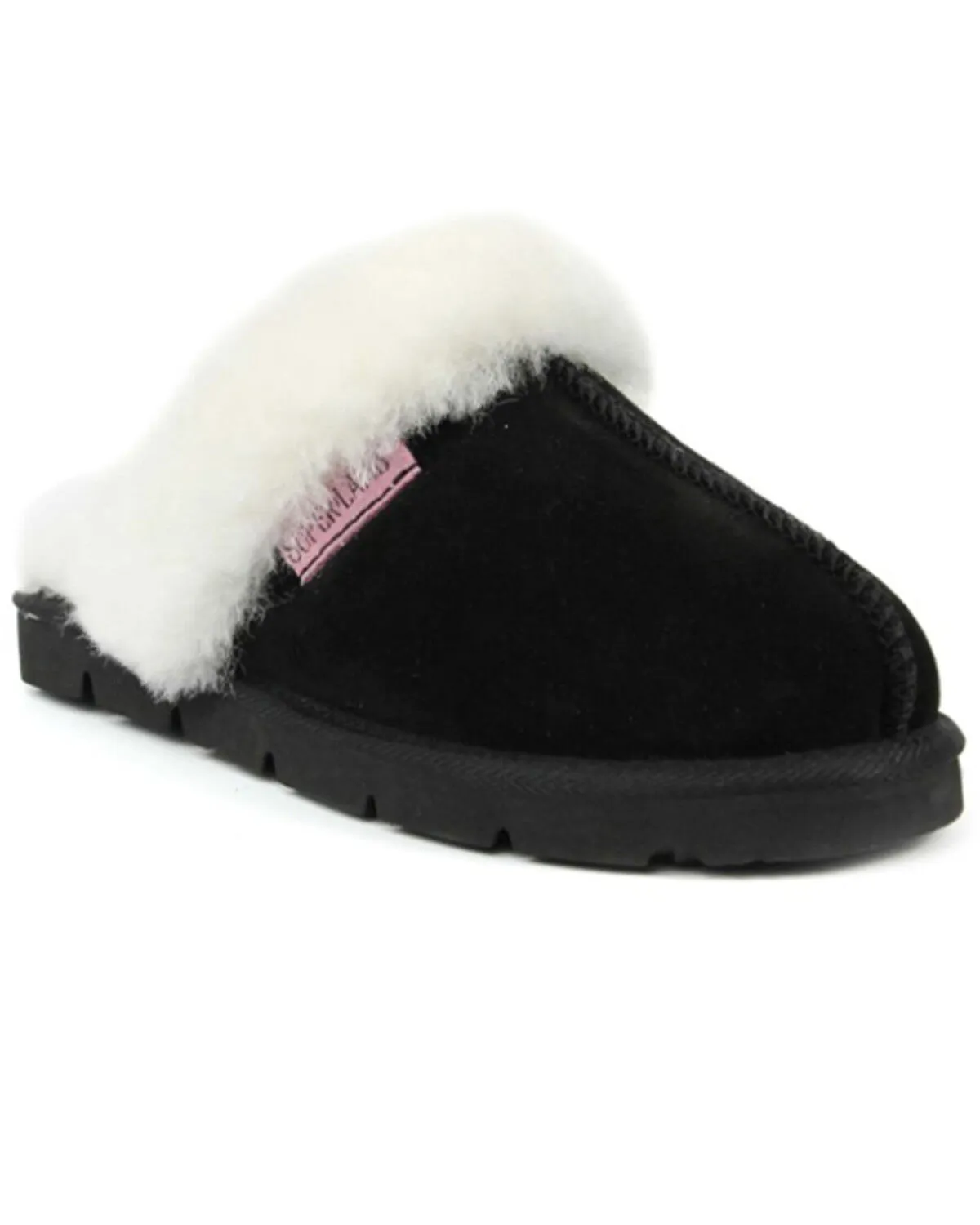 Superlamb Women's Turano Real Hair-On Casual Slipper - Round Toe