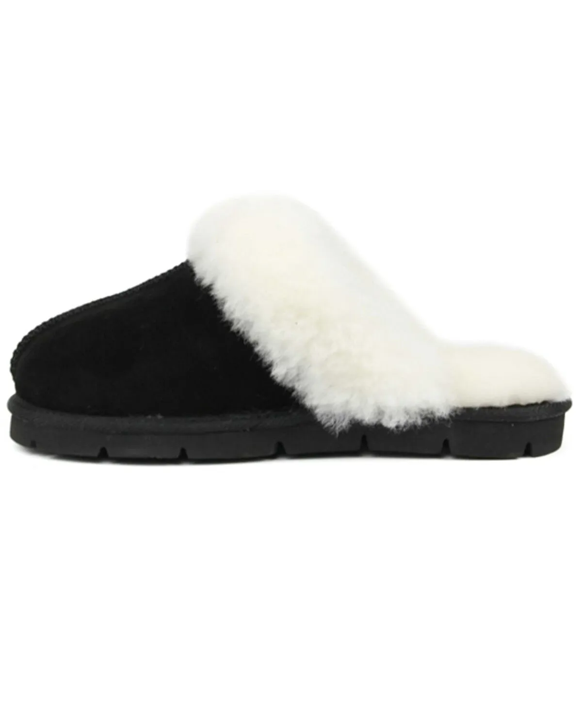 Superlamb Women's Turano Real Hair-On Casual Slipper - Round Toe