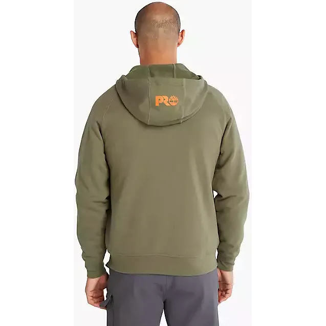 Timberland Pro Men's Hood Sport Zip Front Sweatshirt -Olive- TB0A64RNH08